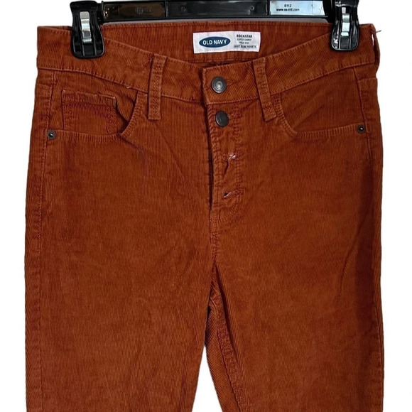 Old Navy Rockstar Super Skinny High Rise Corduroys size 4 - Picture 2 of 7